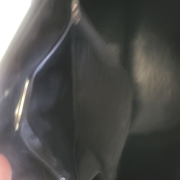 Givenchy Rare Vintage Speedy Handbag Monogramed Black Suede - Picture 10 of 16